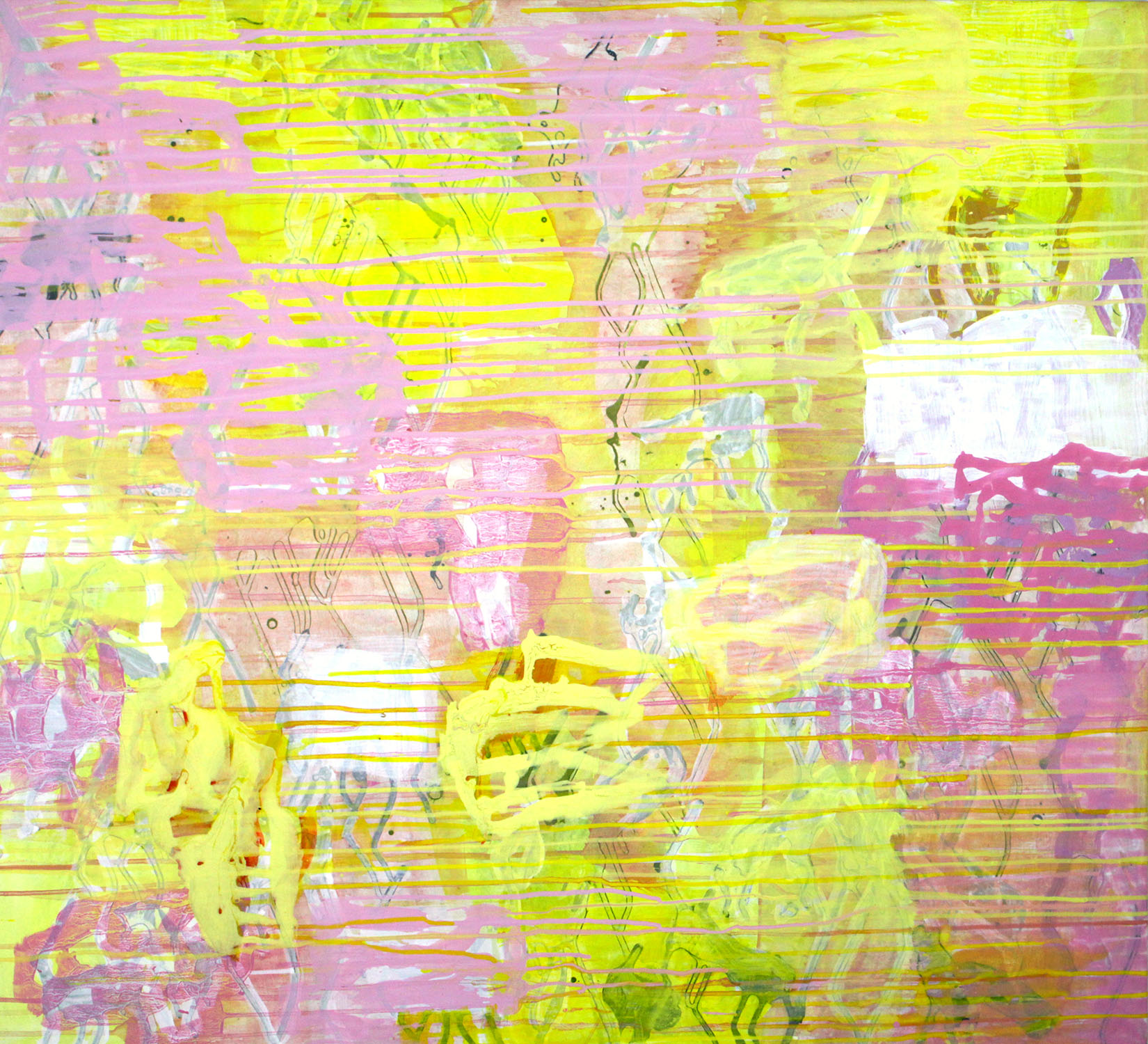 Bild 9194, 2017, 90cm x 1m, Dispersion