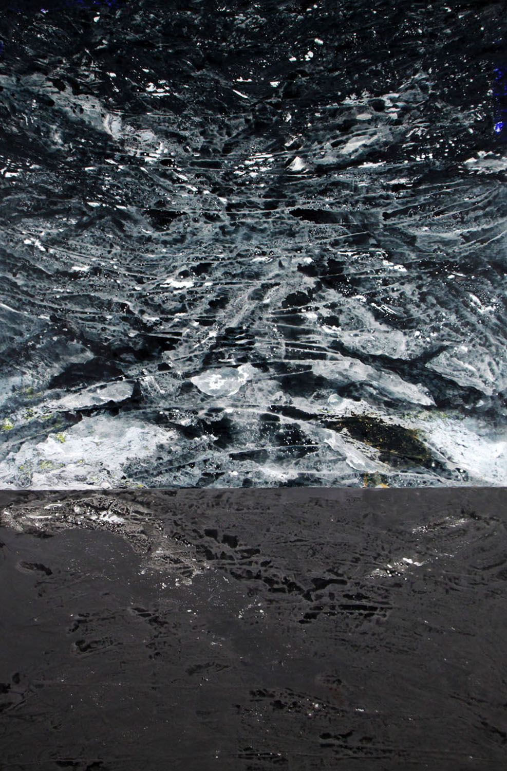 Bild 9378, 1995, 1m x 1.50m, Dispersion