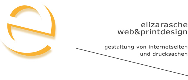 Logo elizarasche web&printdesign